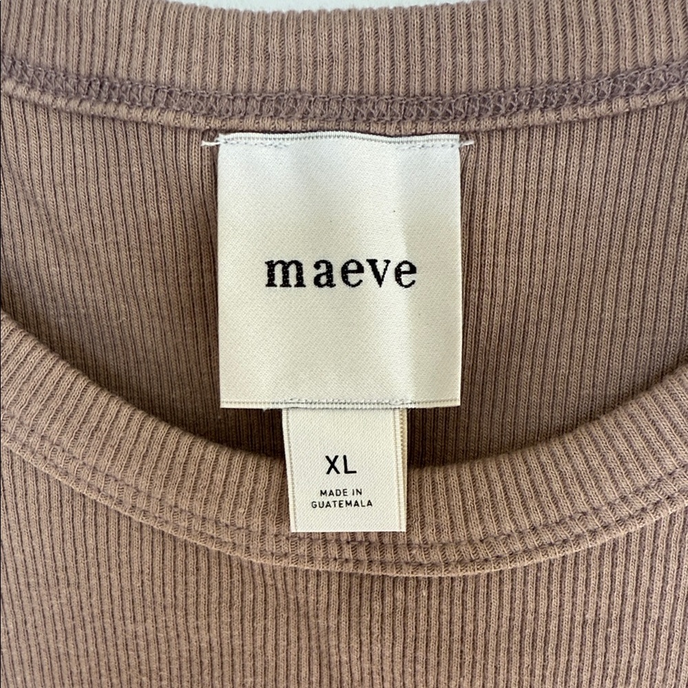 Maeve Brown Short Sleeve Tee - Picture 2 of 5